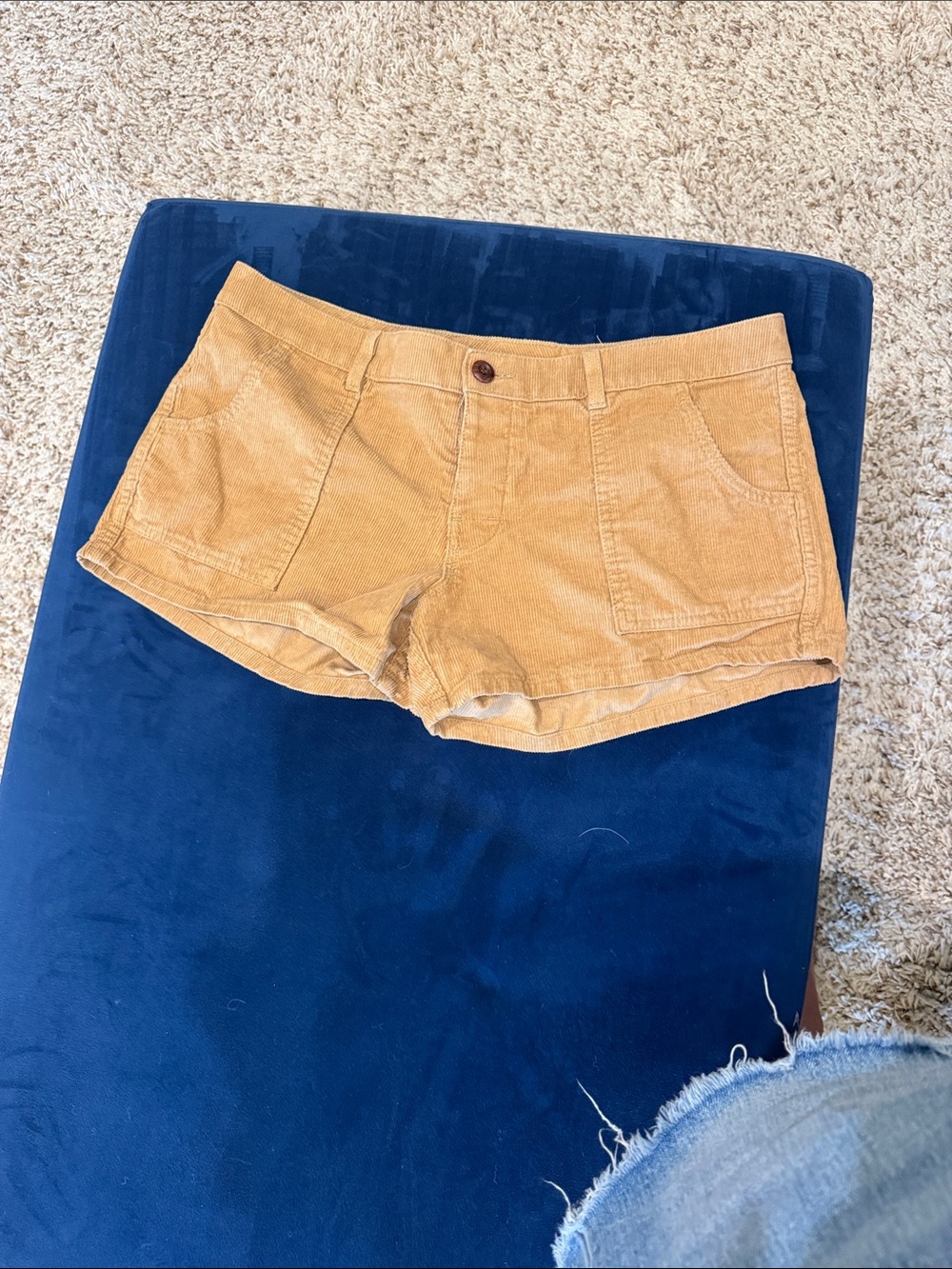 Birdwell Tan Corduroy Women's Shorts